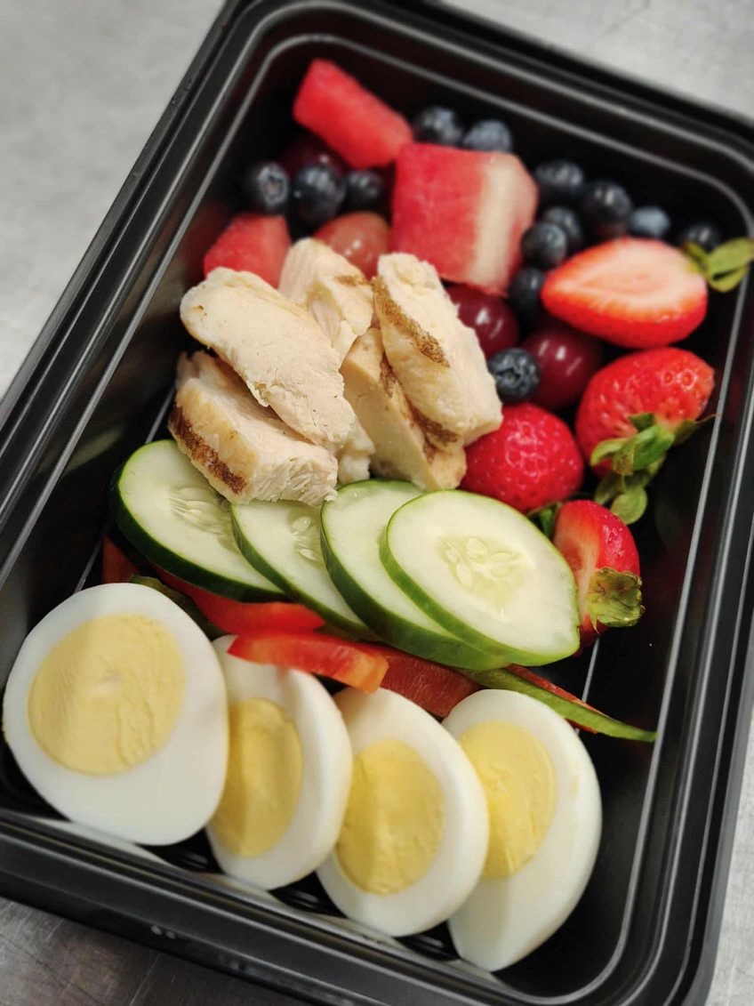 Dining hall meal